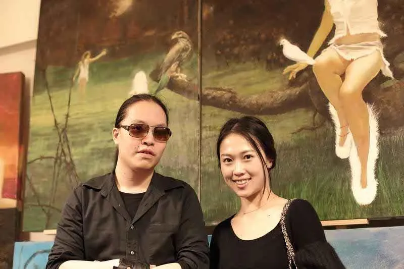 CAT CHAN at Michael andrew law nature art workshop