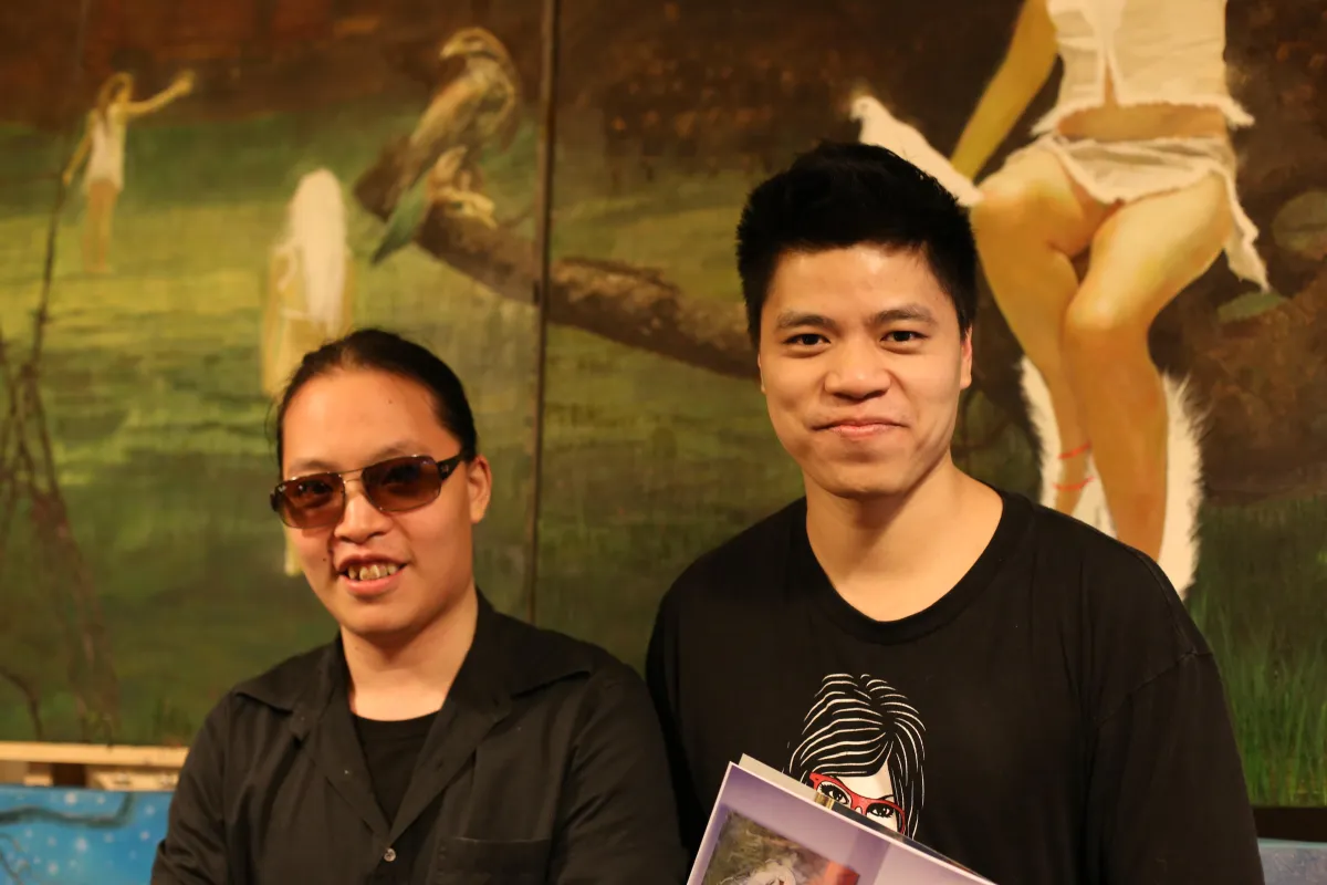 Chan Chiu and Michael Andrew Law at Nature Art
