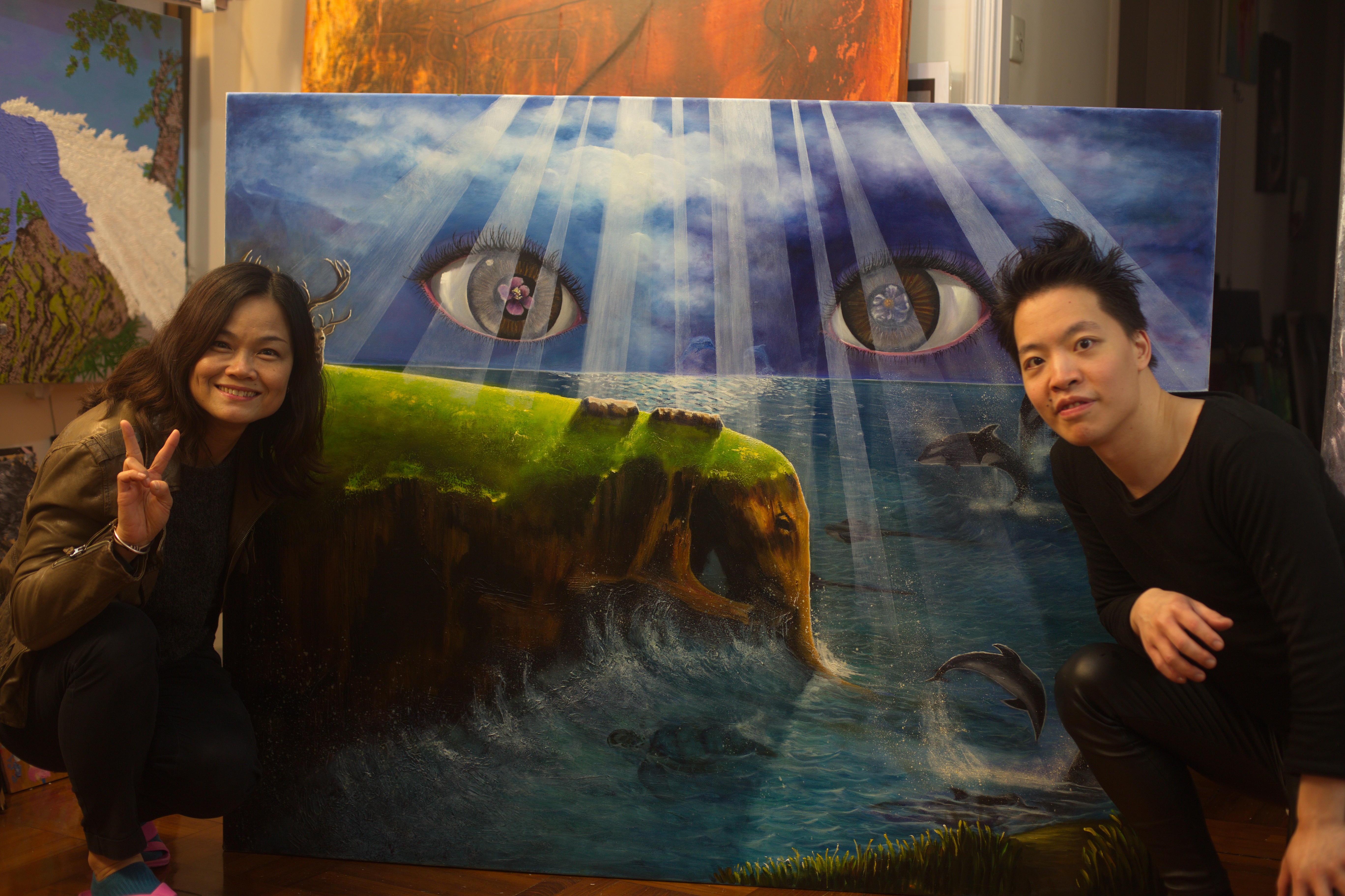 文青女神Sylvia at Nature Art Workshop 文青女神Sylvia at Nature Art Workshop