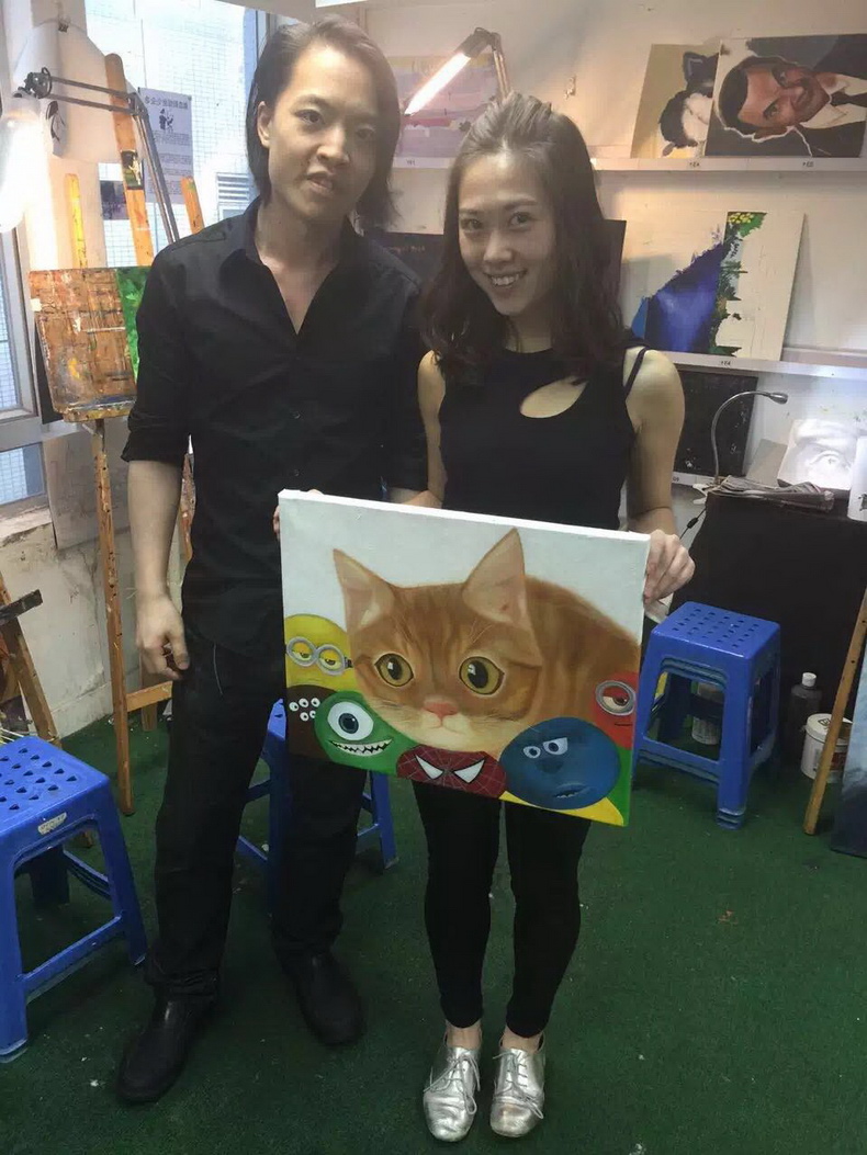 Cat Chan and Michael ANdrew Law