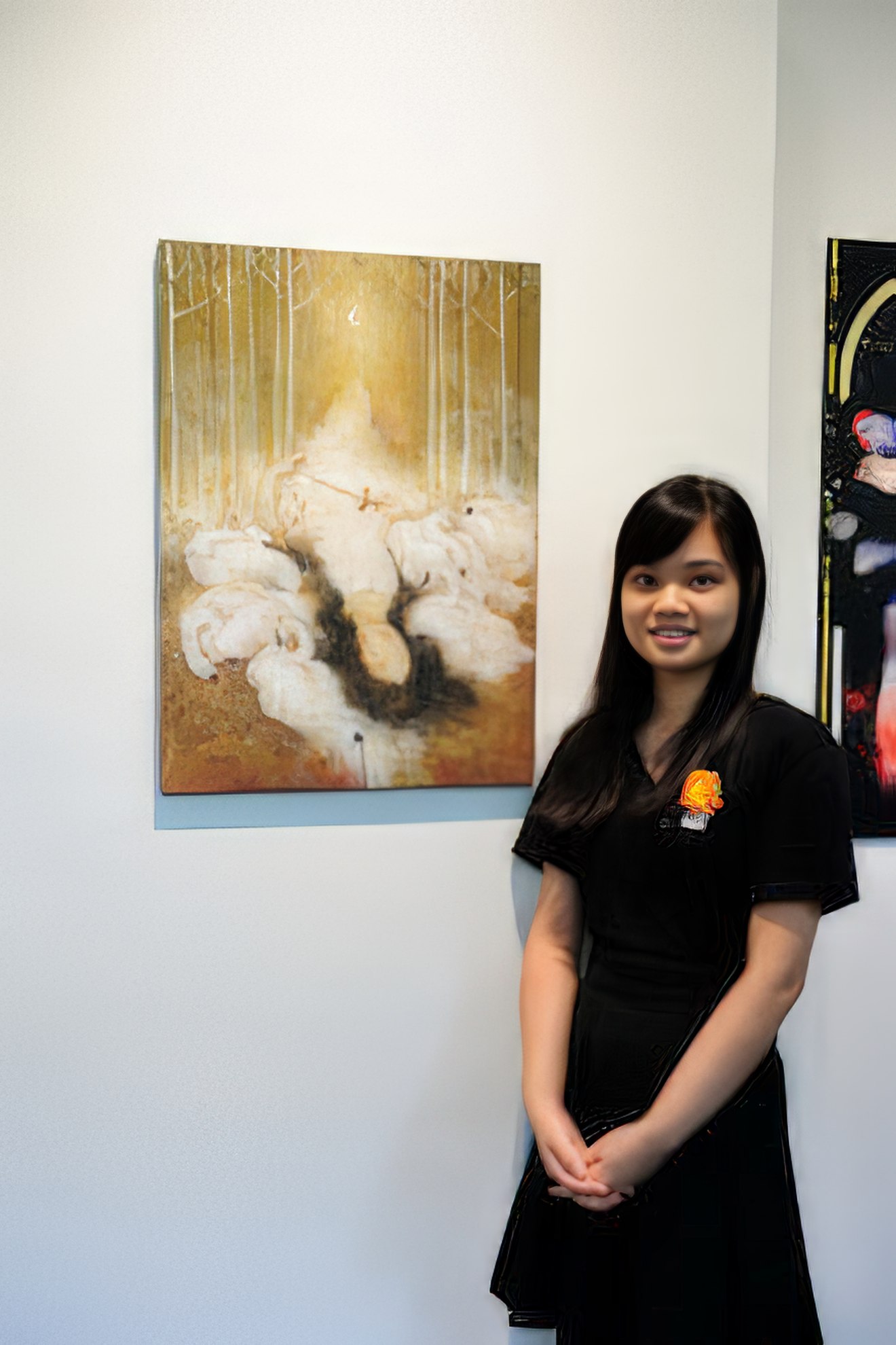 Fang Zhi Liang 是 Michael Andrew Law 的 Nature Art Workshop 的藝術學生,在她的藝術旅程中取得了重大進展 Fang Zhi Liang 是 Michael Andrew Law 的 Nature Art Workshop 的藝術學生,在她的藝術旅程中取得了重大進展