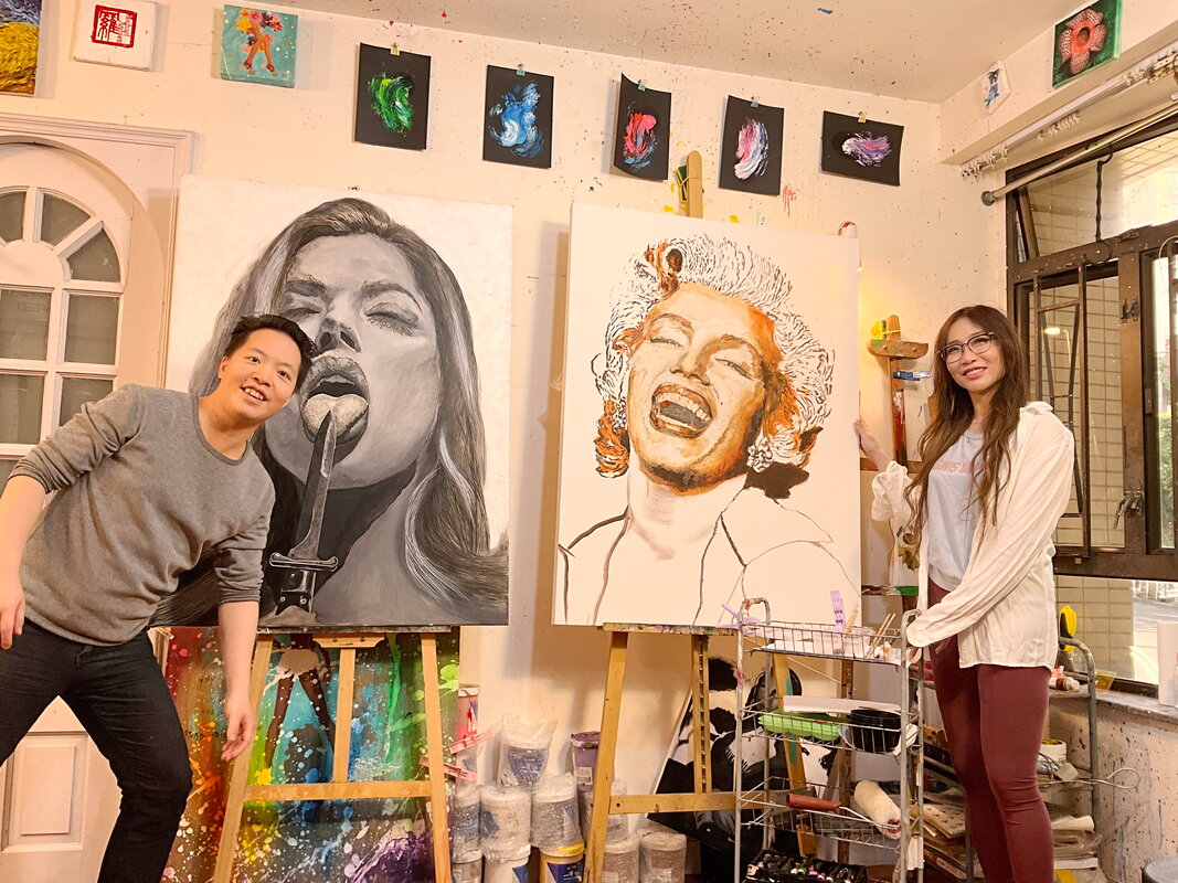 Teresa Chan and Michael Andrew Law at Nature Art Workshop Gallery Michael Andrew Law Teresa Chan and Michael Andrew Law at Nature Art Workshop Gallery Michael Andrew Law
