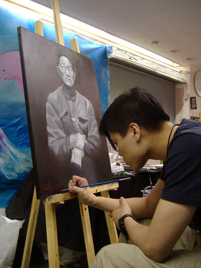 Chan Chiu and Nature Art Workshop painting class Chan Chiu and Nature Art Workshop painting class