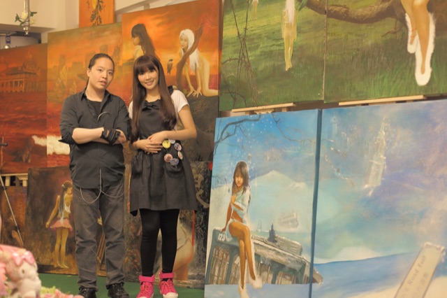 Teacher Michael Andrew Law and Iva two person Exhibition