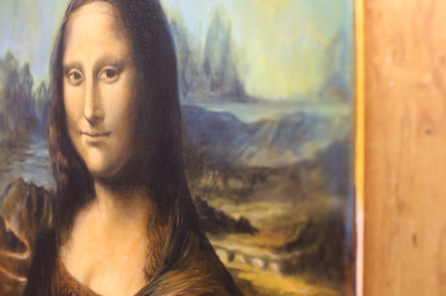Oil Painting by Lindy at Michael Andrew Law's workshop