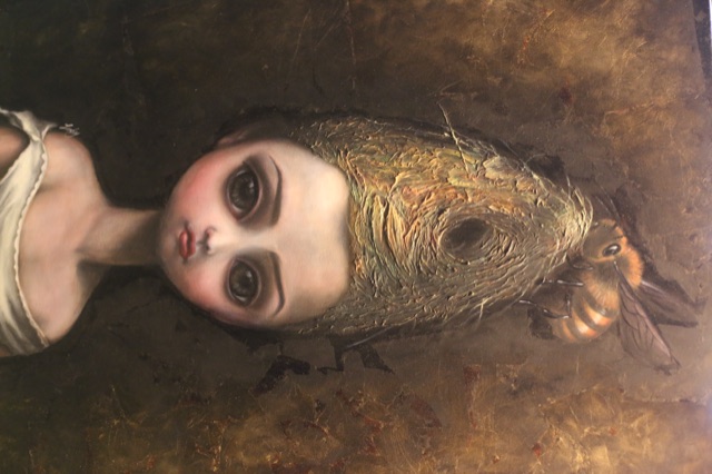 Oil Painting by Lindy at Michael Andrew Law's workshop