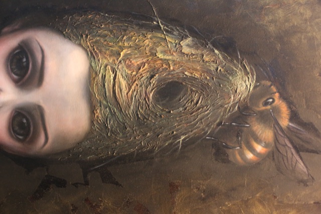Oil Painting by Lindy at Michael Andrew Law's workshop