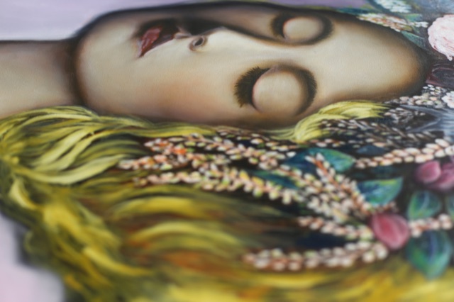 Oil Painting by Lindy at Michael Andrew Law's workshop