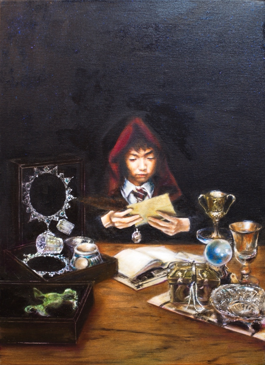 12 歲時候的作品 Painted at age 12