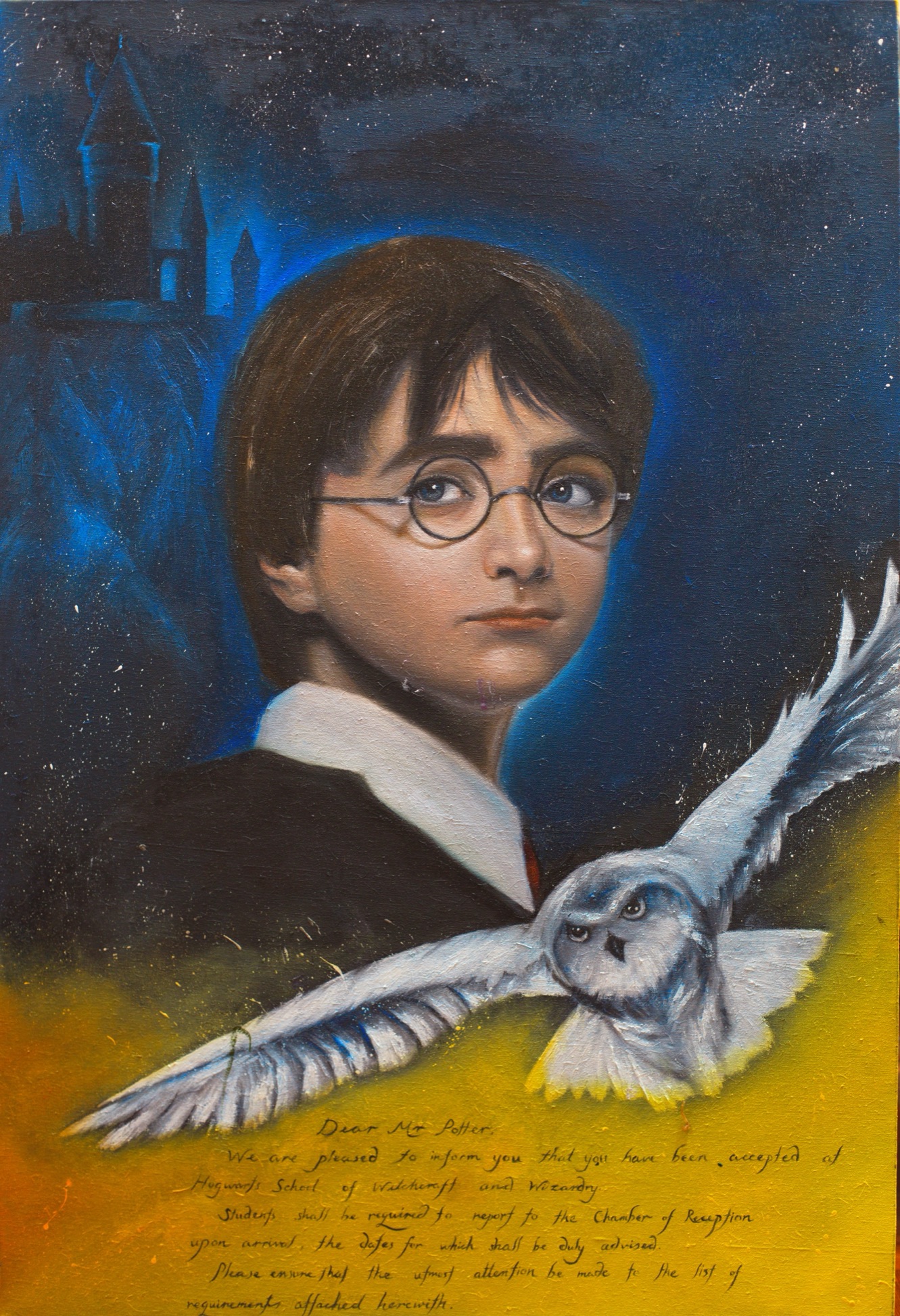 11 歲時候的作品 Painted at age 11