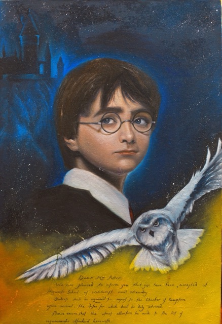 11 歲時候的作品 Painted at age 11