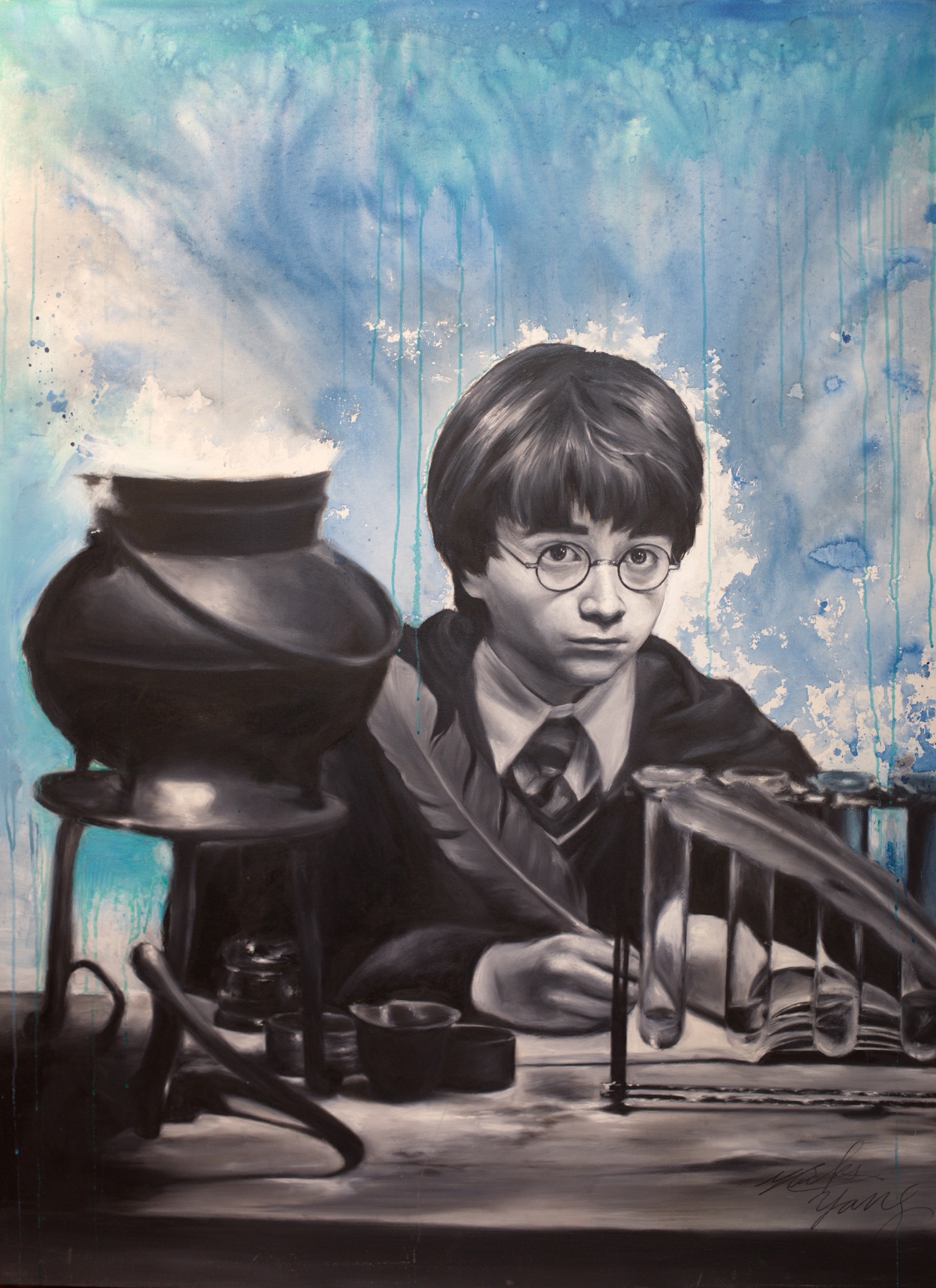11 歲時候的作品 Painted at age 11