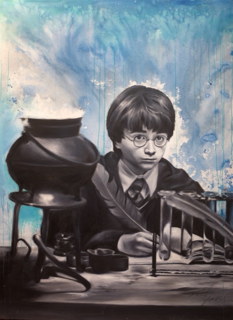 11 歲時候的作品 Painted at age 11
