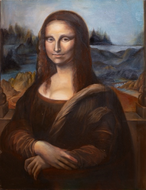 12 歲時候的作品 Painted at age 12